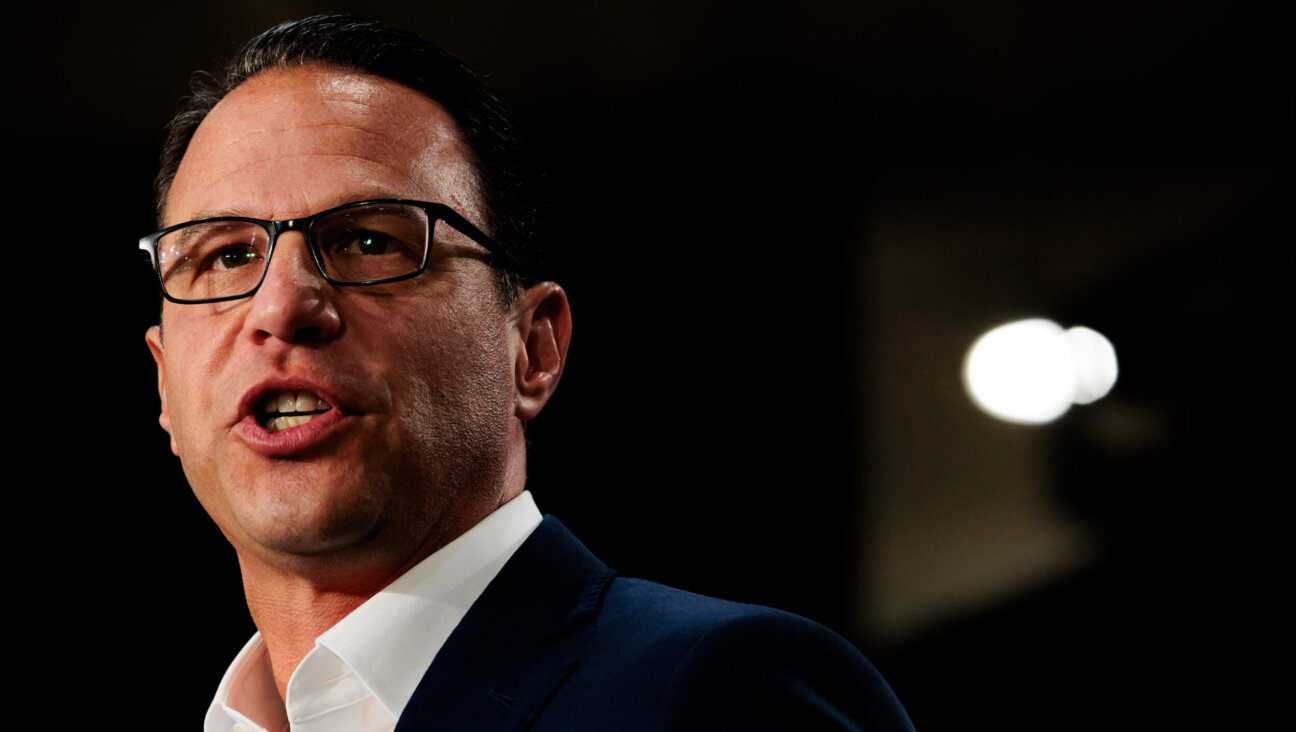 Pennsylvania Gov.Josh Shapiro speaks at a campaign rally for Vice President Kamala Harris on July 29. 