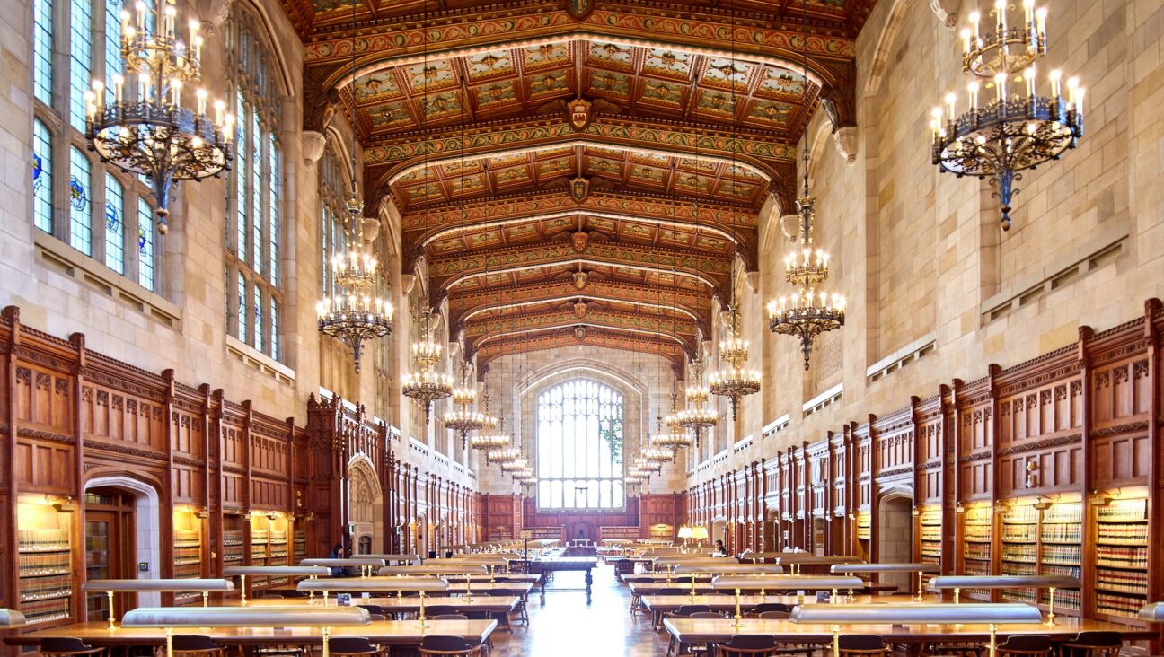 The interior of the Law Library at the University of Michigan in Ann Arbor. (Cadop via Creative Commons)