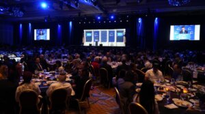 Rep. David Kustoff of Tennessee addressed the Republican Jewish Coalition's annual convention in Las Vegas, Sept. 4.