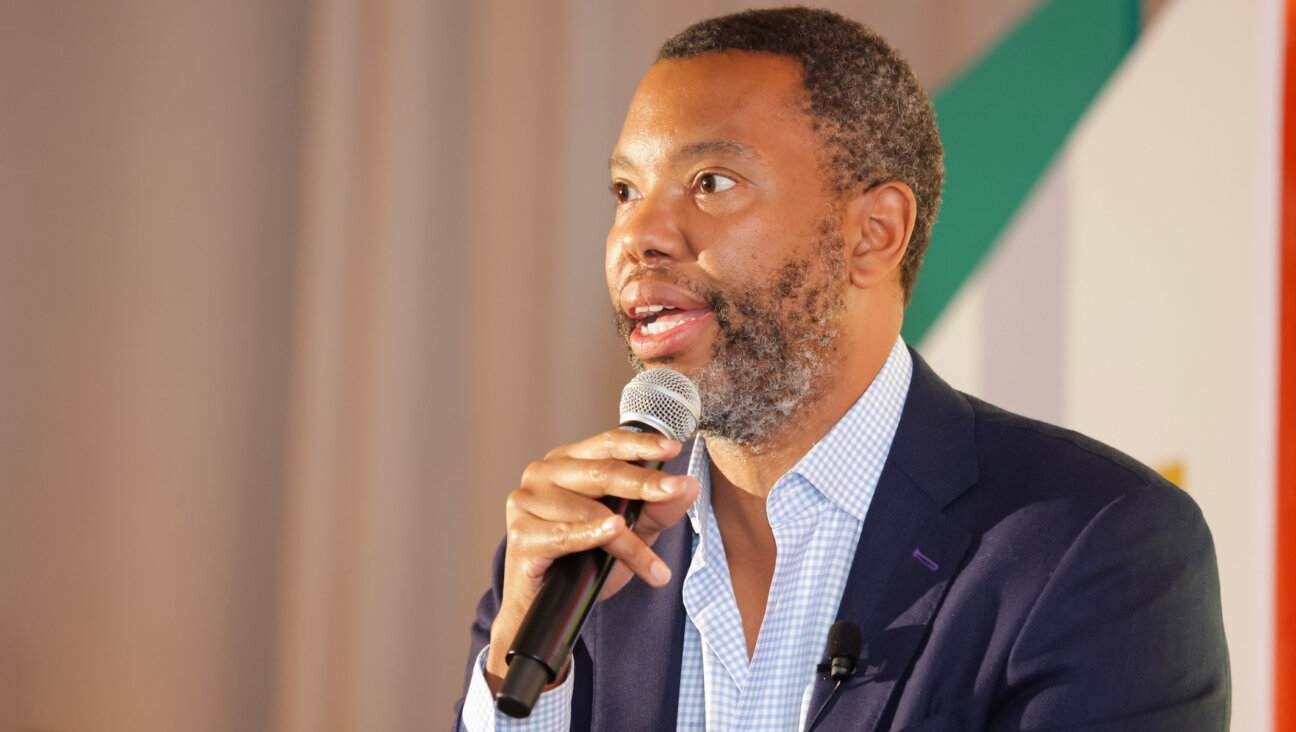 Author Ta-Nehisi Coates is seen onstage at a conference on June 7, 2023 in Atlanta, Georgia. (Carol Lee Rose/Getty Images)