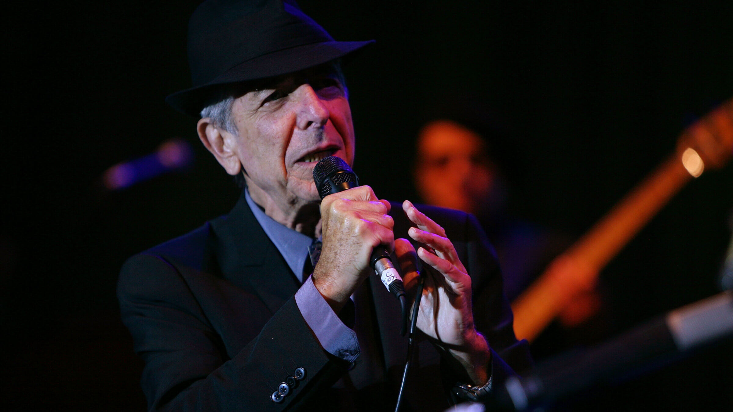 Leonard Cohen, 2008.