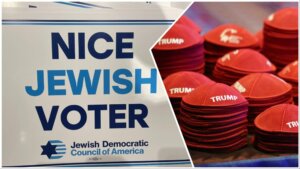 The Jewish Democratic Council of America and the Republican Jewish Coalition are spending millions of dollars on get-out-the-vote efforts for Jewish voters in swing states. (Getty)