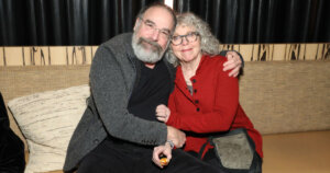 Mandy Patinkin and Kathryn Grody on February 04, 2020 in New York City.