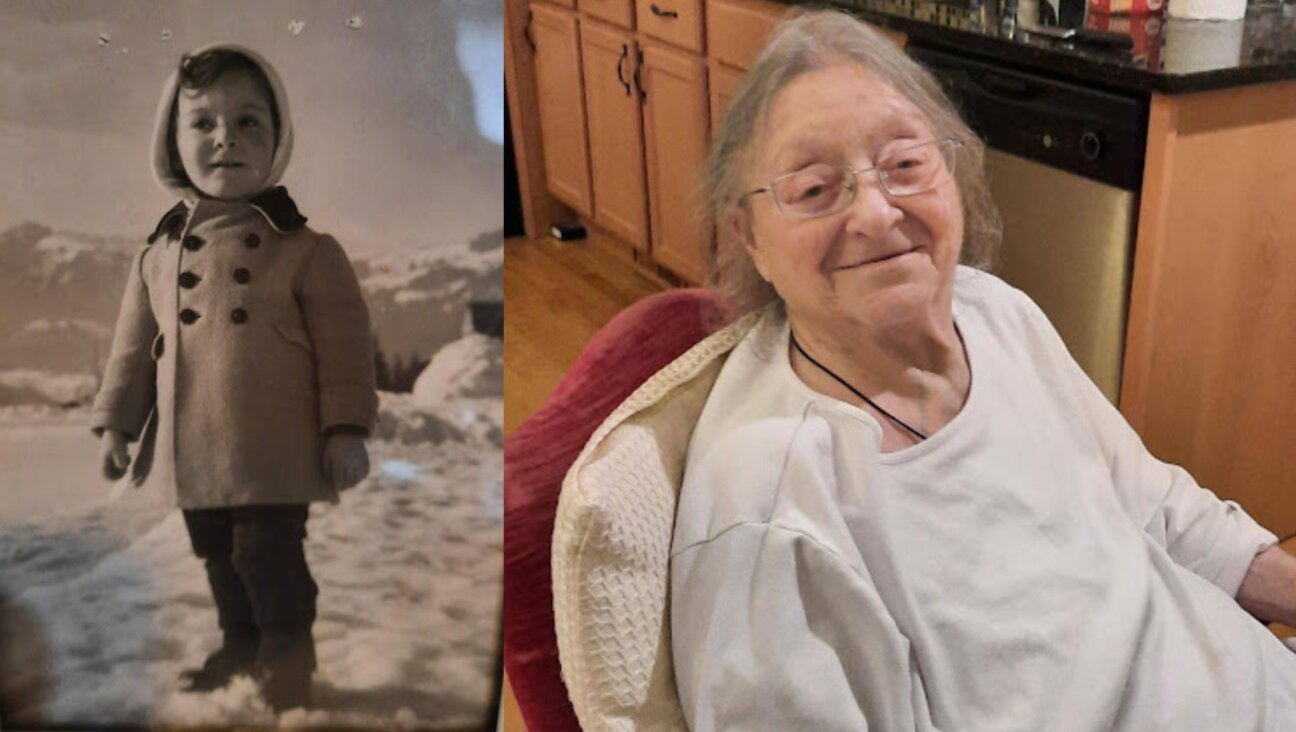 Brian Sokol's mother,  Helene Hirschberg Sokol, pictured as a young girl in Antwerp, Belgium (left) and later in Somerville, Massachussetts (right.) Helene passed away in January this year.