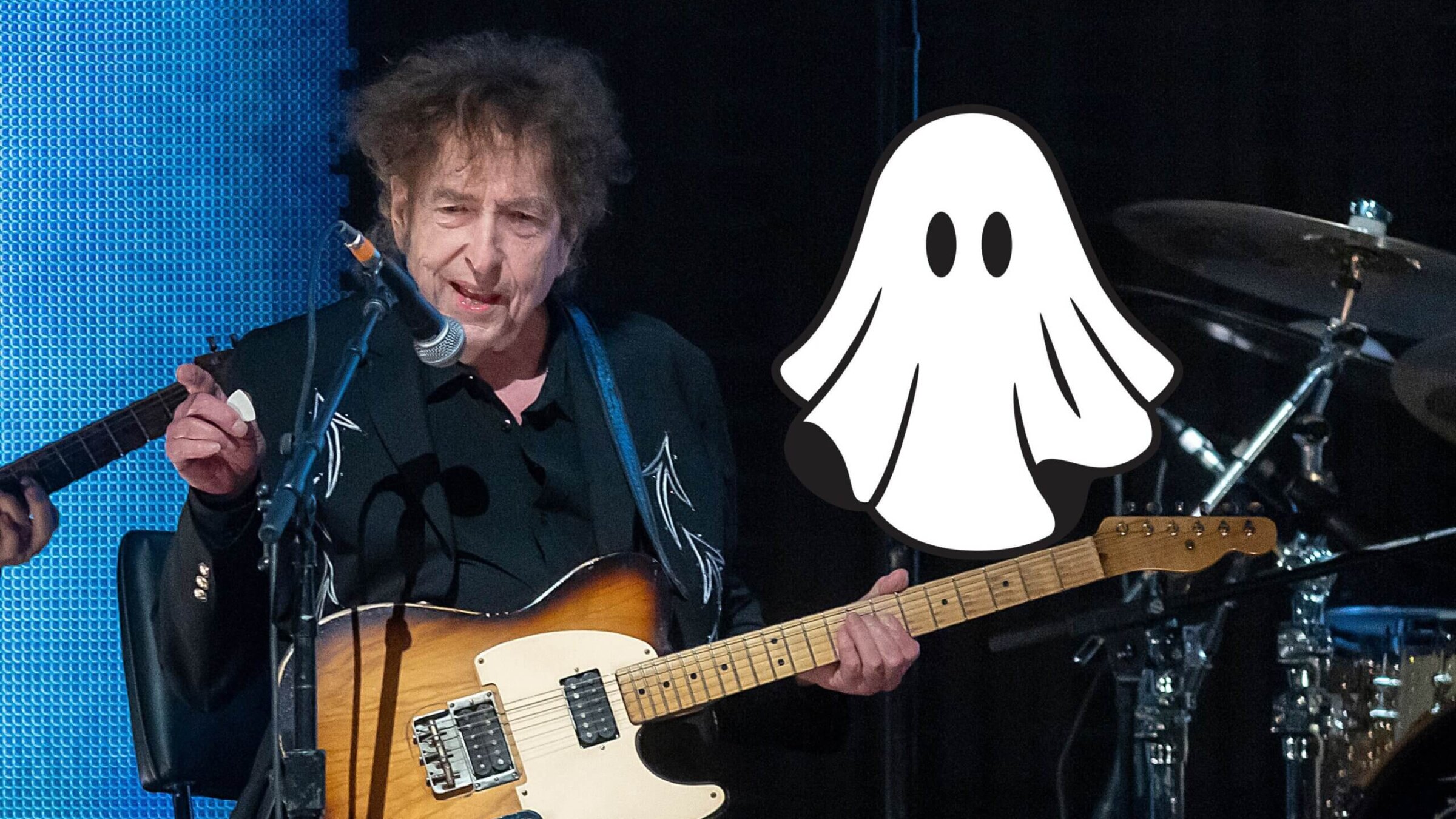 Bob Dylan and a g-g-g-ghost!