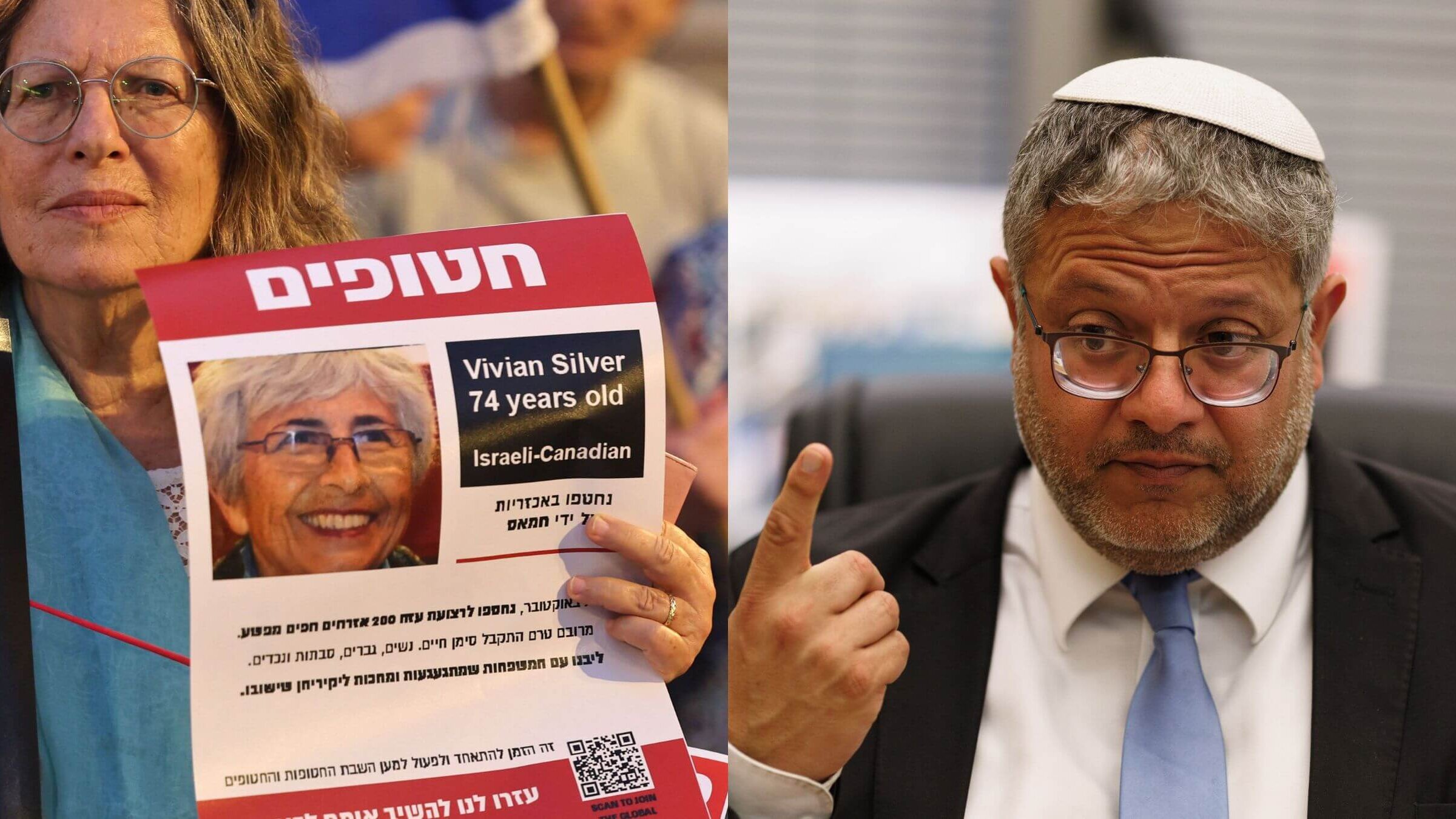 Israel faces a choice between the philosophy of Vivian Silver, a peace activist killed on Oct. 7, and Itamar Ben-Gvir, a far-right minister intent on expanding the Israeli state.