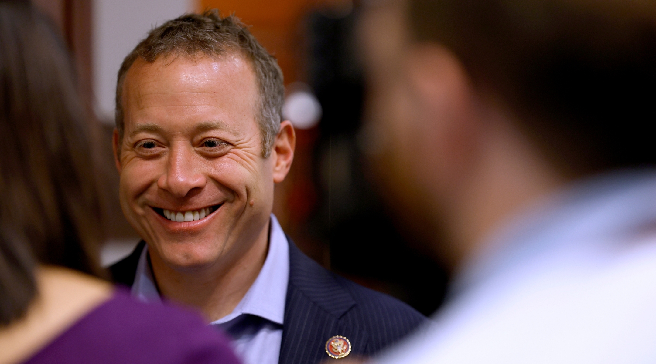 Rep. Josh Gottheimer of New Jersey announced Friday he is running for governor in next year’s election. (Anna Moneymaker/Getty Images)