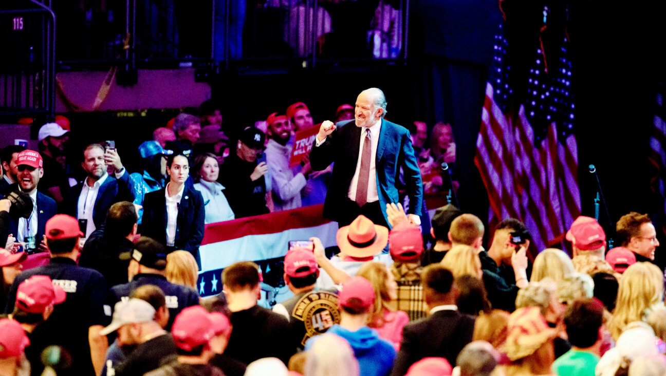 Howard Lutnick, chairman and chief executive officer of Cantor Fitzgerald LP, arrives for a campaign event with former US President Donald Trump, not pictured, at Madison Square Garden in New York, on Sunday, Oct. 27, 2024.