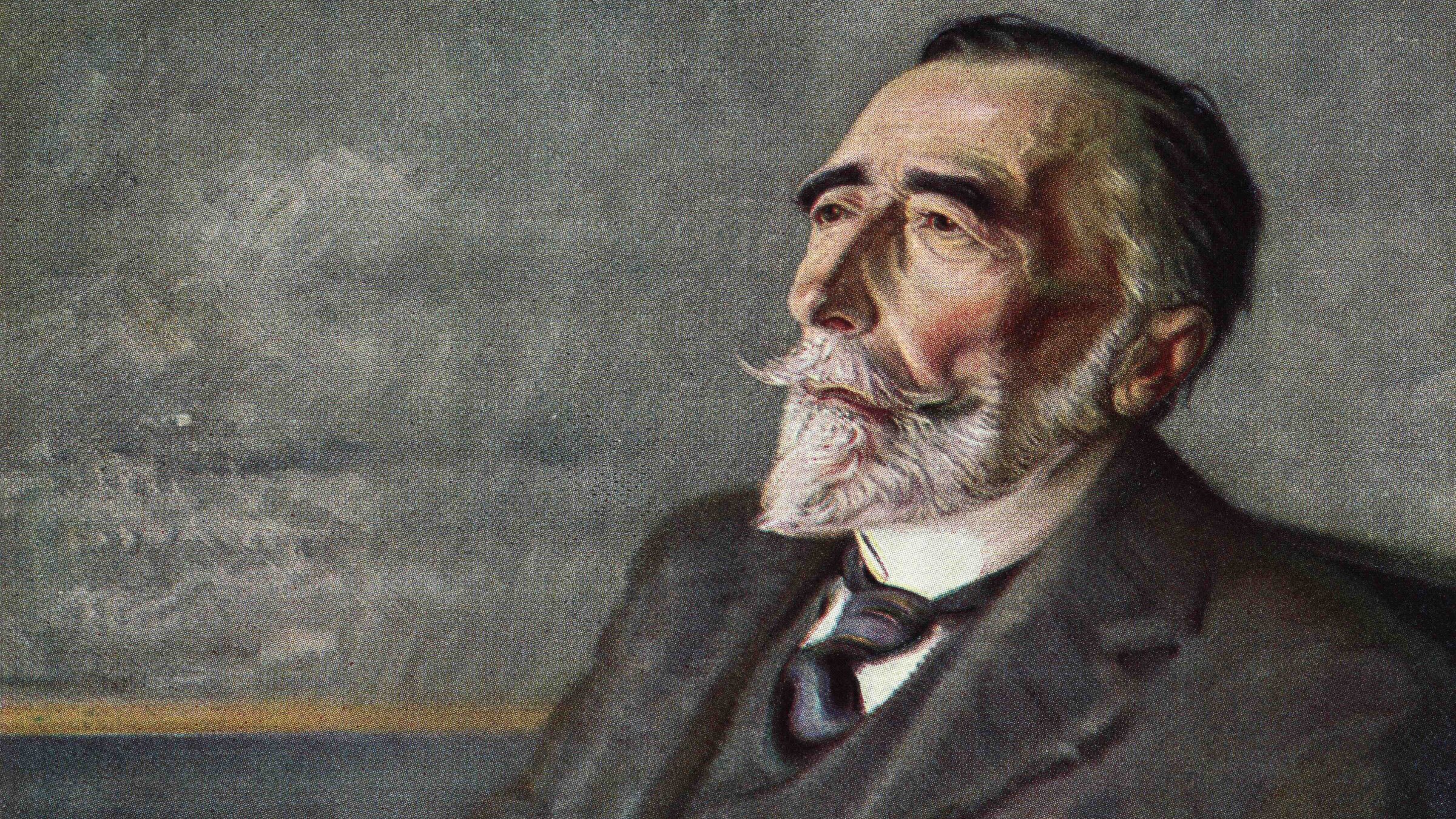 A 1920s portrait of the author Joseph Conrad