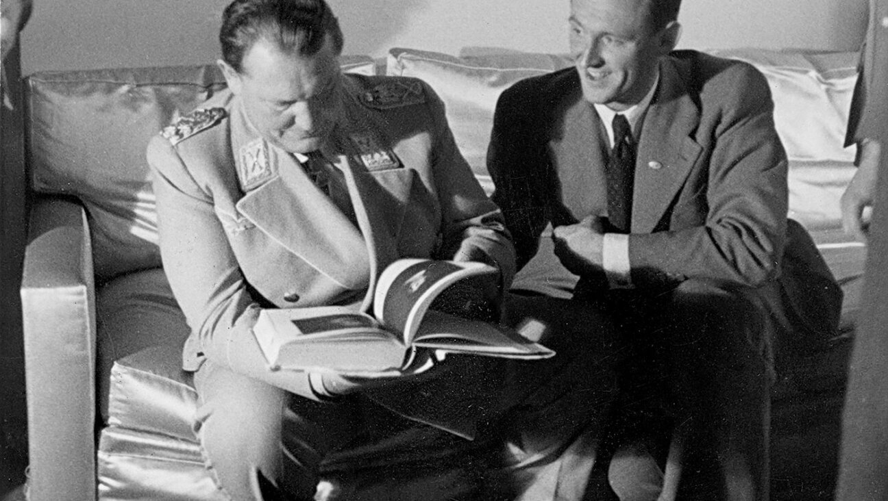 Hermann Goering (left) and Bruno Lohse.