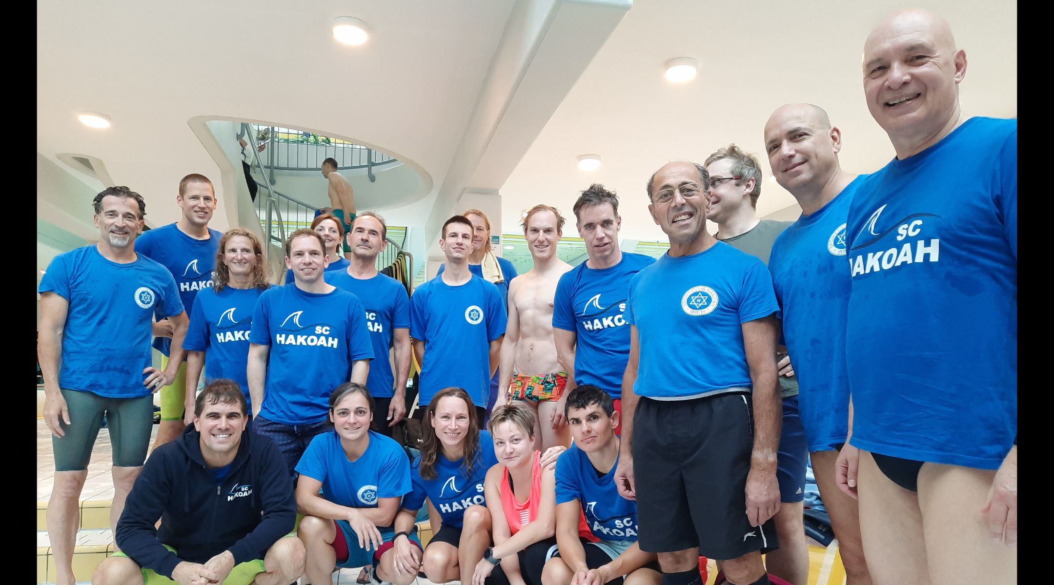 Hakoah's masters swimmers (Austrian Swimming Federation)