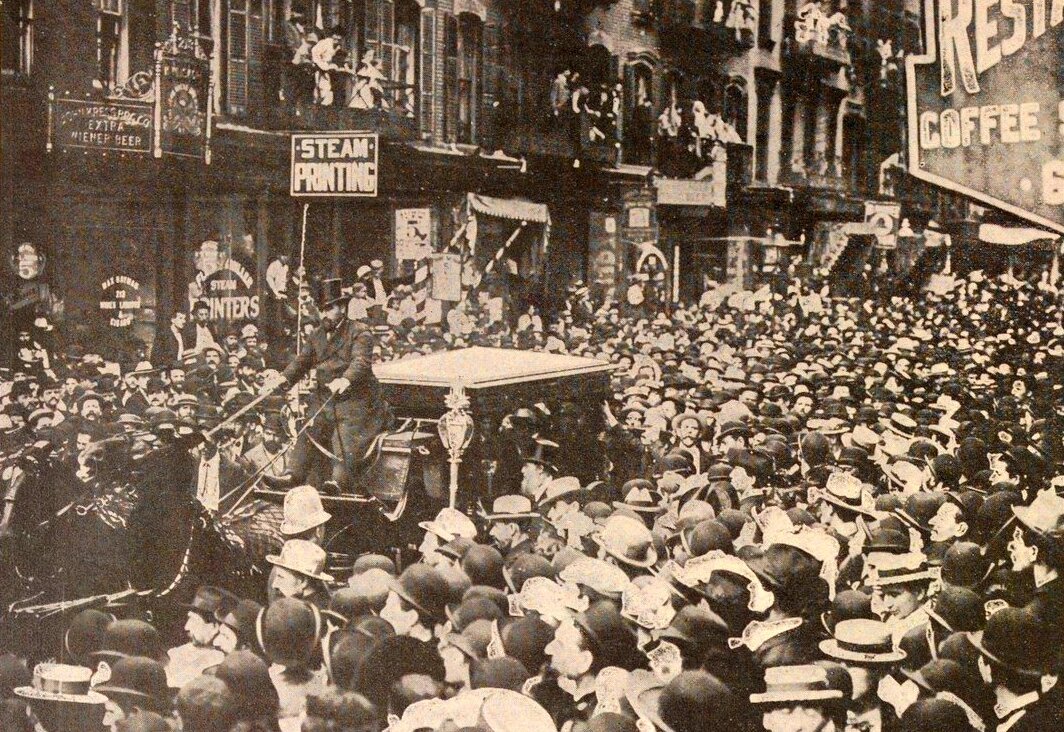 The 1902 funeral of Rabbi Jacob Joseph