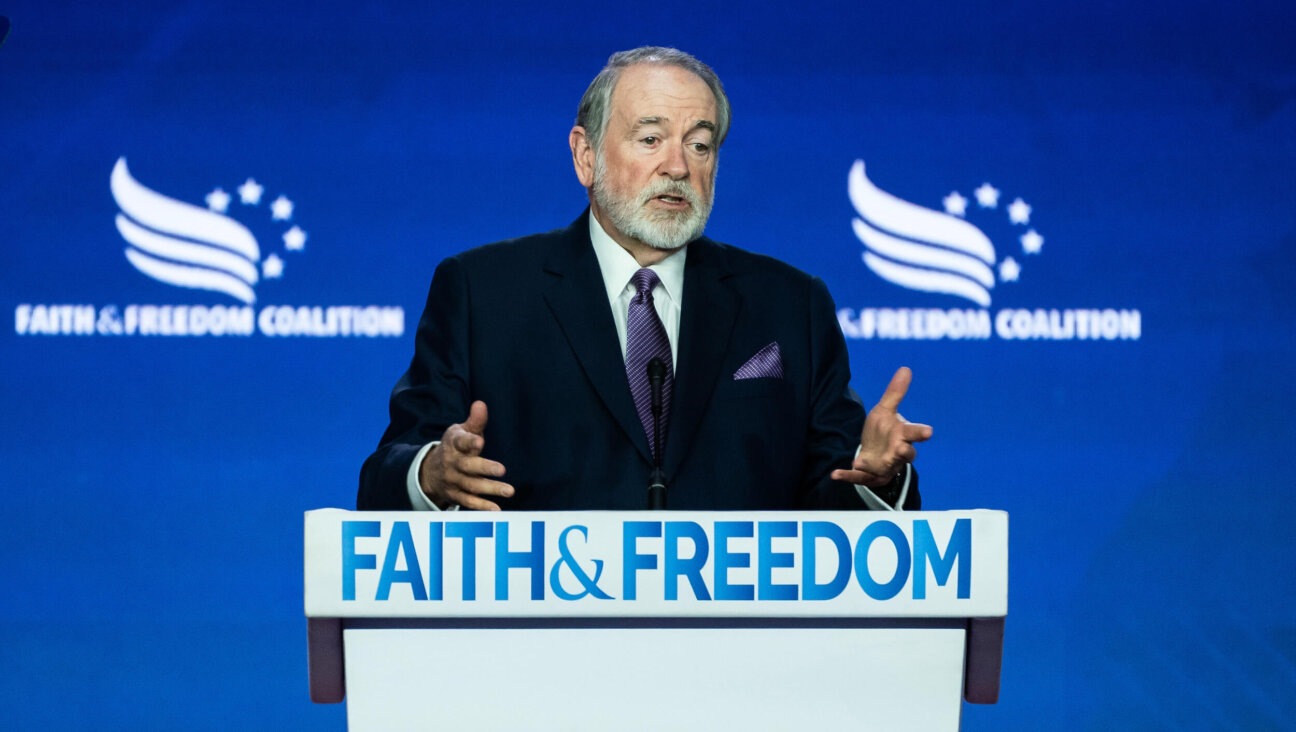 Former Arkansas Gov. Mike Huckabee speaks during the Road to Majority's Faith and Freedom policy conference in Washington, D.C., in June 2023.