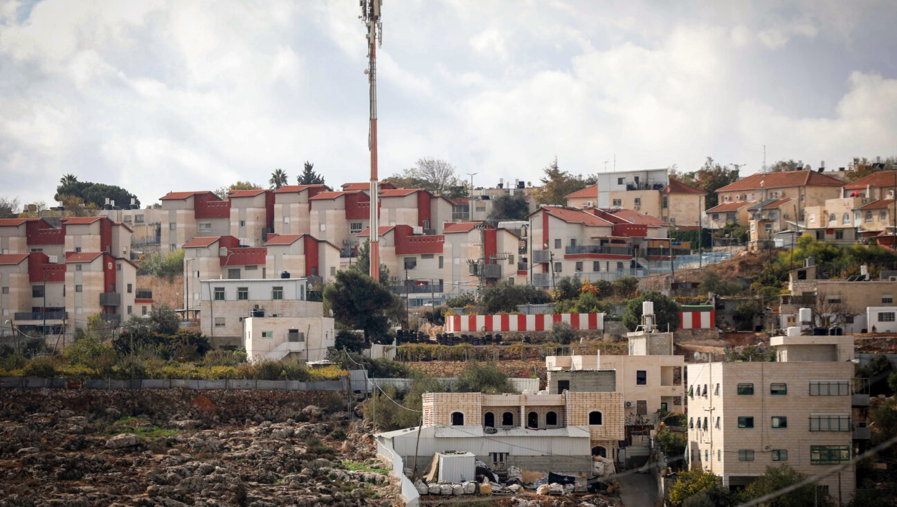 View of the Kiryat Arba settlement near the West Bank city of Hebron, as seen on Nov. 20, 2022. (Wisam Hashlamoun FLASH90)