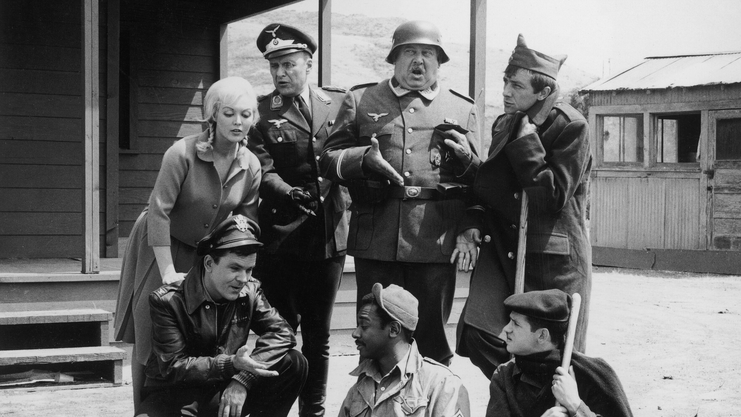 The cast of <i>Hogan's Heroes</i>, 1965.