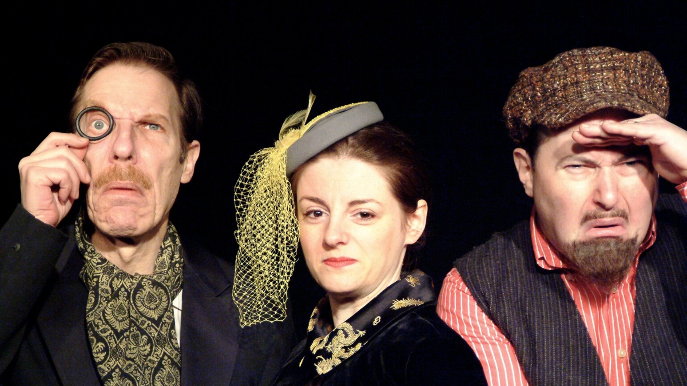 From left: Steve Sterner, Yelena Shmulenson and Allen L. Rickman in "The Essence: A Yiddish Dim Sum," playing for four days in January