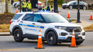 A police car sits on the street in Nashville patrol in an undated photo. (Getty Images)