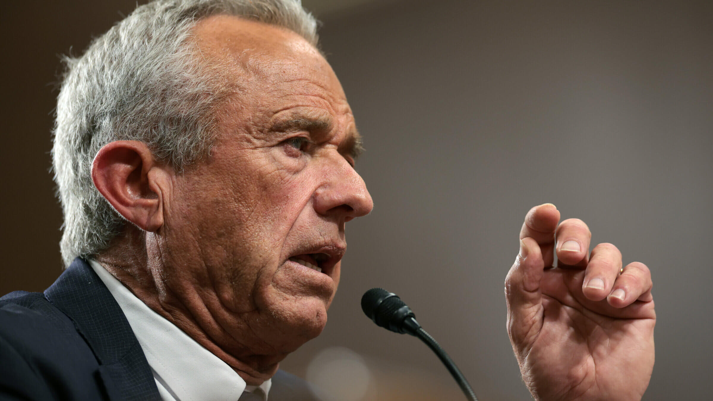 Robert F. Kennedy Jr. denied comparing CDC to "Nazi death camps."