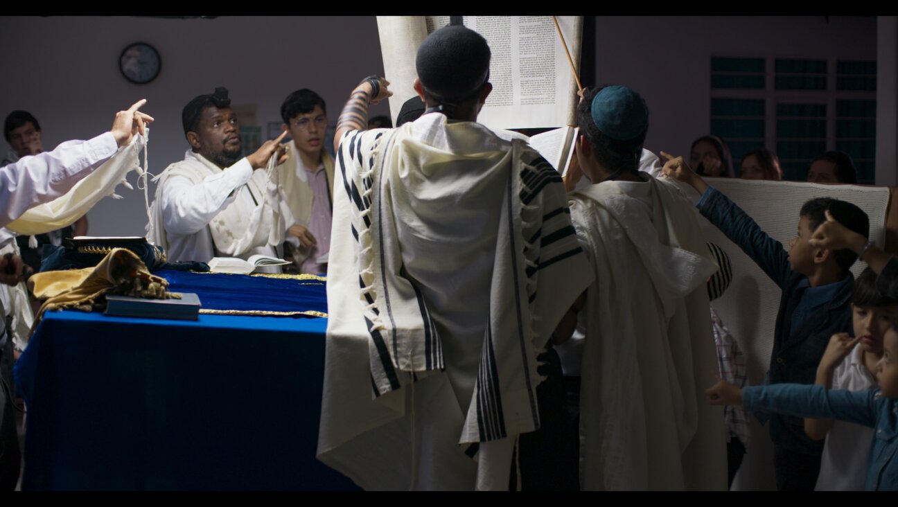 Beit David, a community of emerging Jews in Cali, Colombia, perform a Torah service.