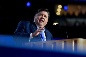 Ilinois Gov. J.B. Pritzker on Aug. 20, 2024. 