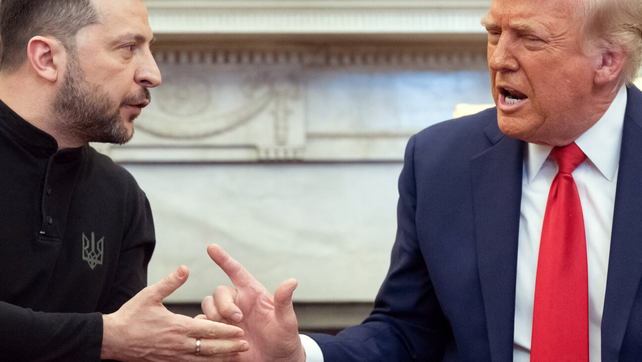 Donald Trump lectures Ukraine's President Volodymyr Zelensky in the Oval Office of the White House.