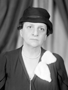 Frances Perkins, the former U.S.s Secretary of Labor, was the first woman to serve in a presidential cabinet.