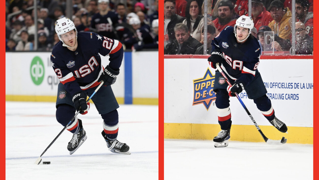 Adam Fox (L) and Jack Hughes have starred for Team USA in the NHL 4 Nations Face-Off. 