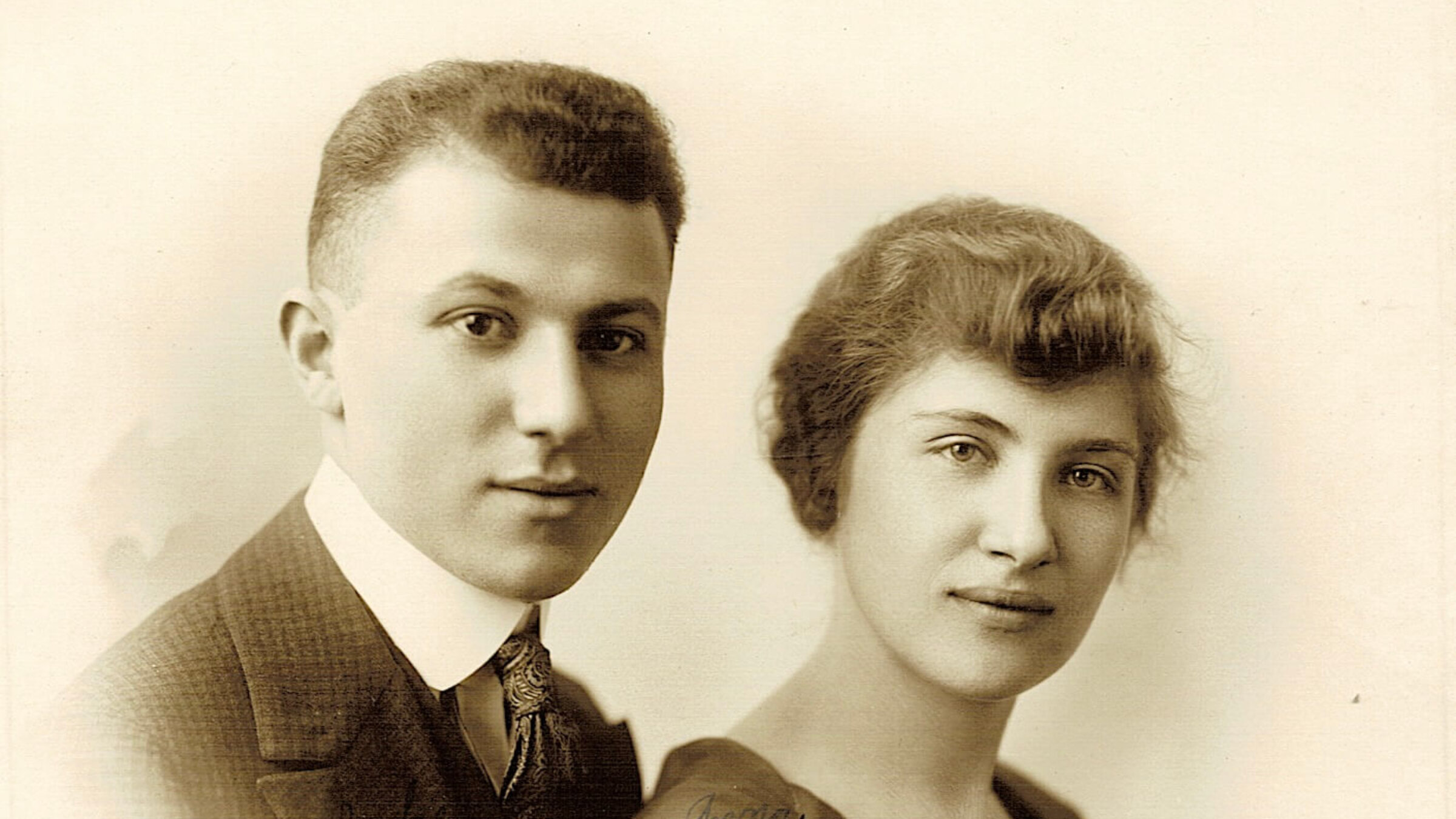 The author's maternal grandparents. Jack and Anna Lome.