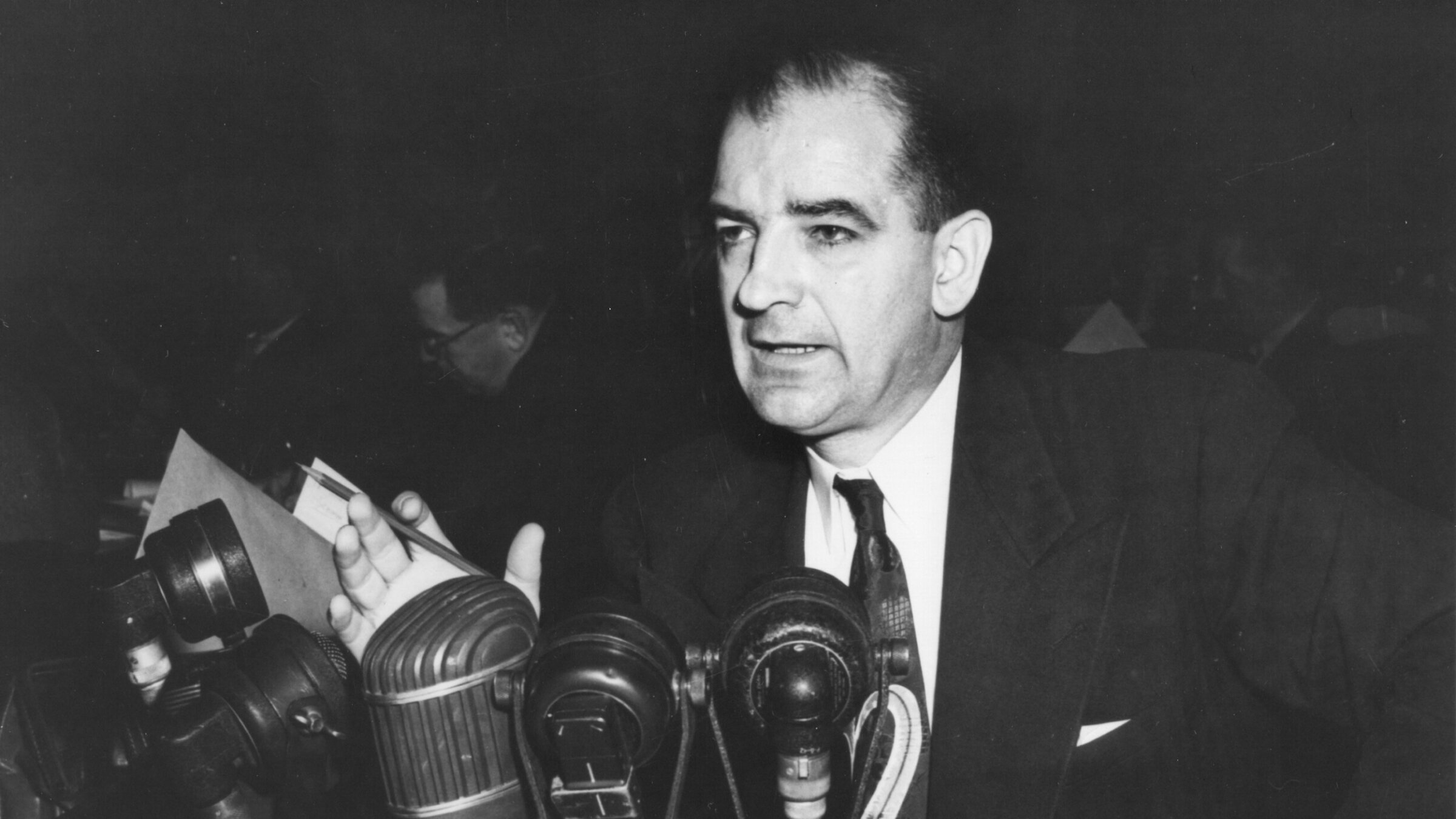 Senator Joseph R. McCarthy.