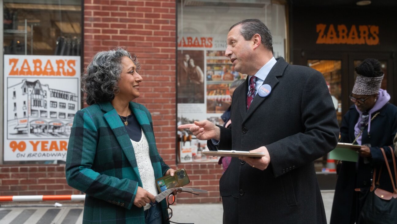 NYC mayoral candidate Brad Lander at a campaign stop in Manhattan on Feb. 28. 