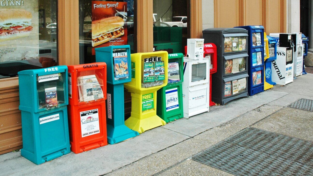 A row of newspaper boxes in Florida. (Getty Images)