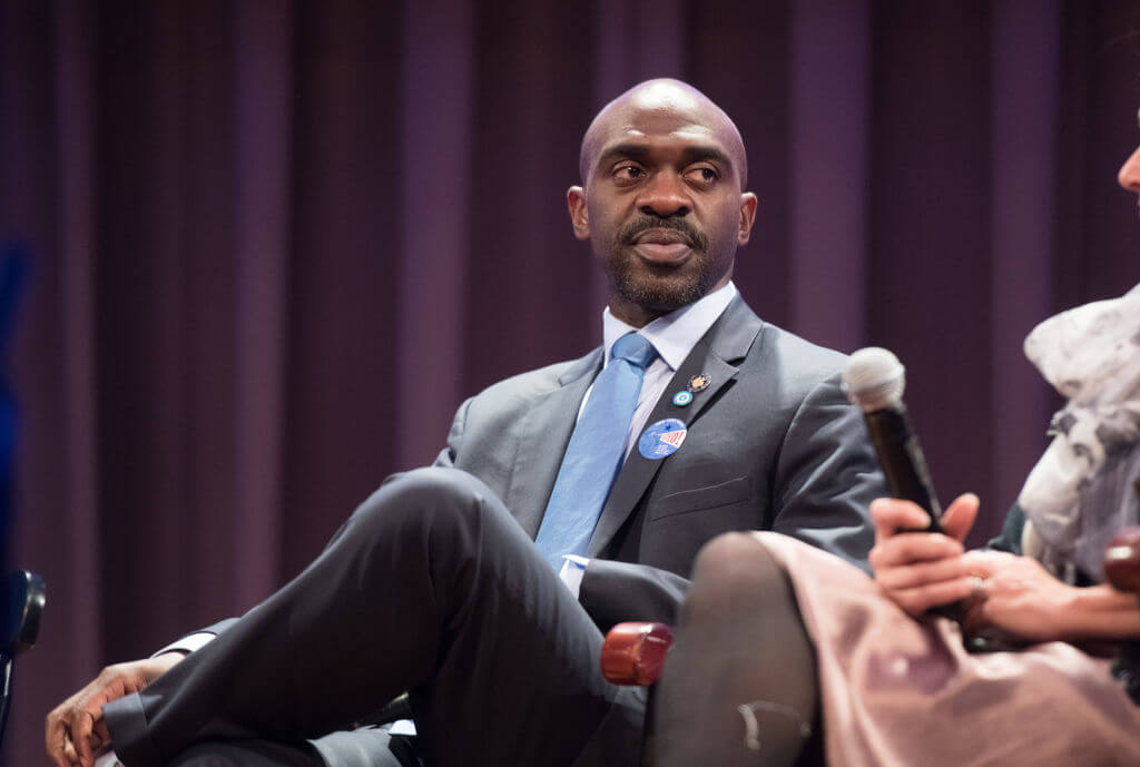 Michael Blake on Nov. 1, 2018. 