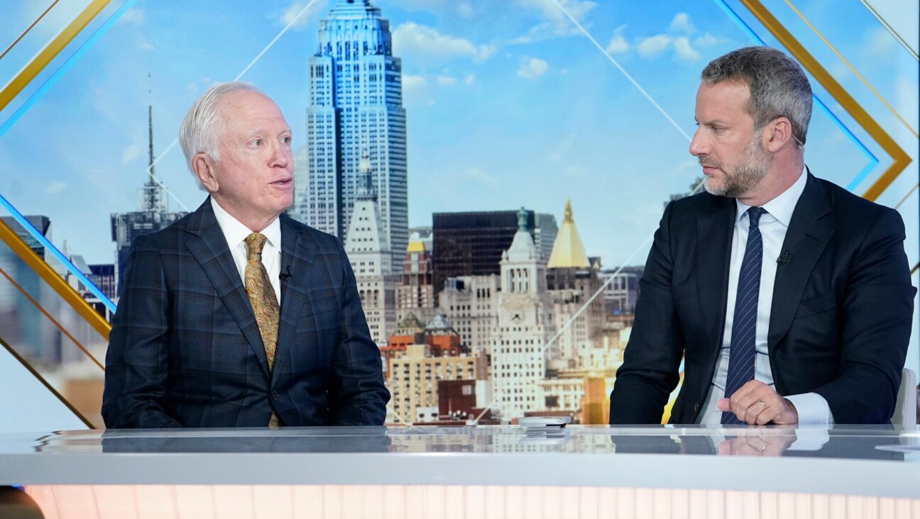 Adam Boehler, right, speaks during “Mornings With Maria” at Fox Business Network Studios, Oct. 23, 2024 in New York City. (John Lamparski/Getty Images)