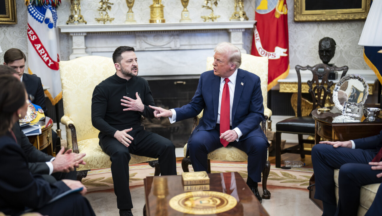 Donald Trump meets with Ukrainian President Volodymyr Zelenskyy in the Oval Office.