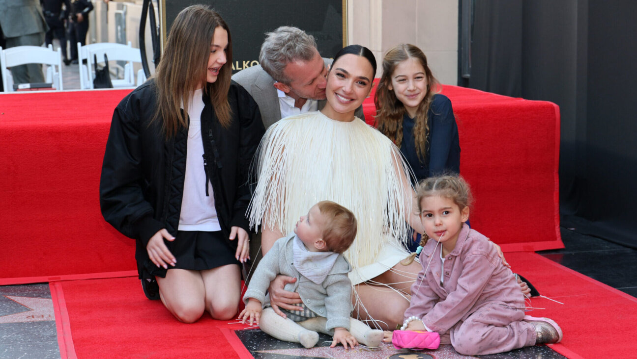 Gal Gadot poses with her husband Jaron Varsano and daughters Alma, Ori, Maya and Daniella during the ceremony inaugurating Gadot’s star on the Hollywood Walk of Fame, March 18, 2025 in Hollywood, California. (Photo by Frazer Harrison/Getty Images)