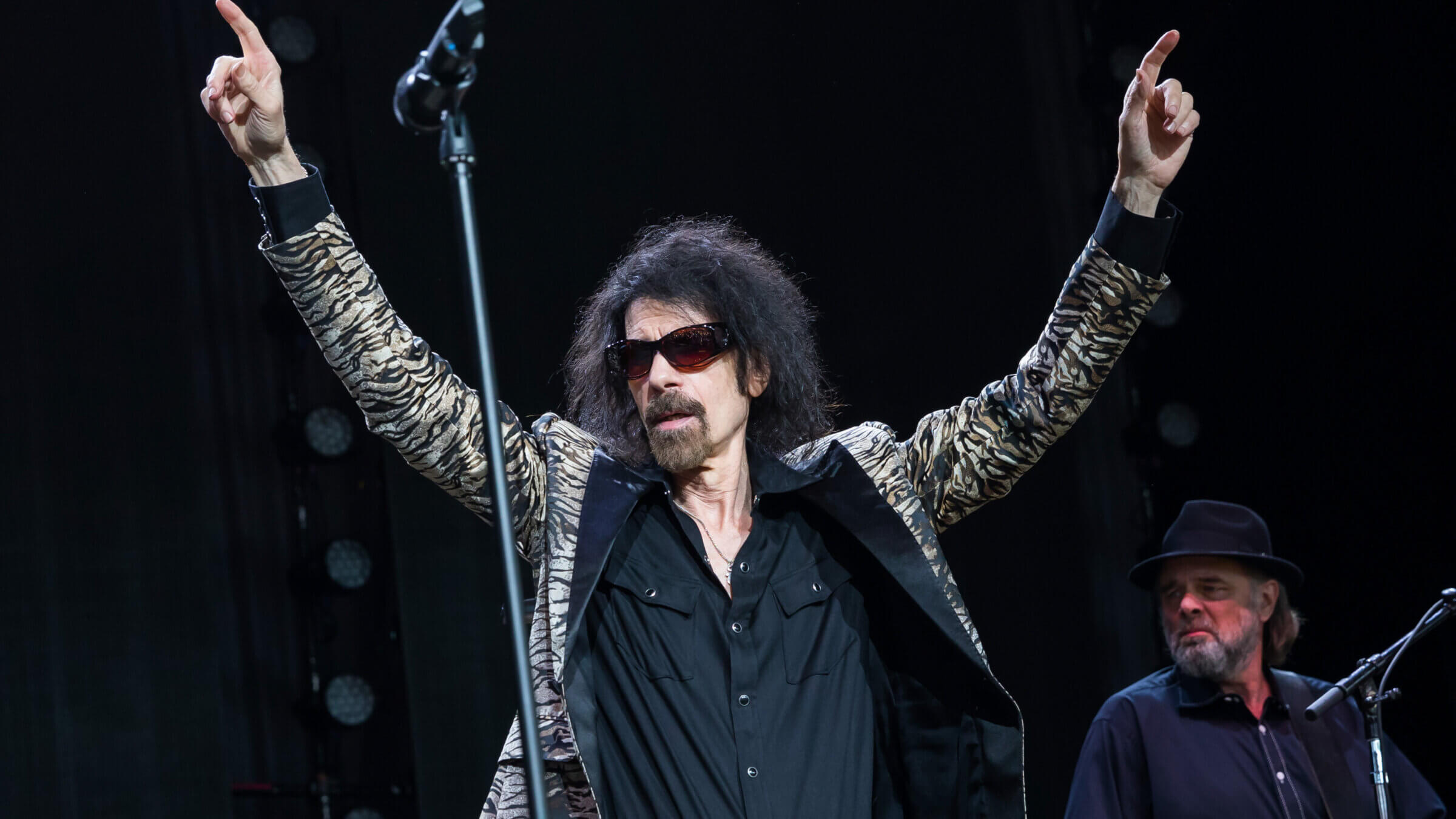 Peter Wolf performs in Clarkston, Mich., in 2017.