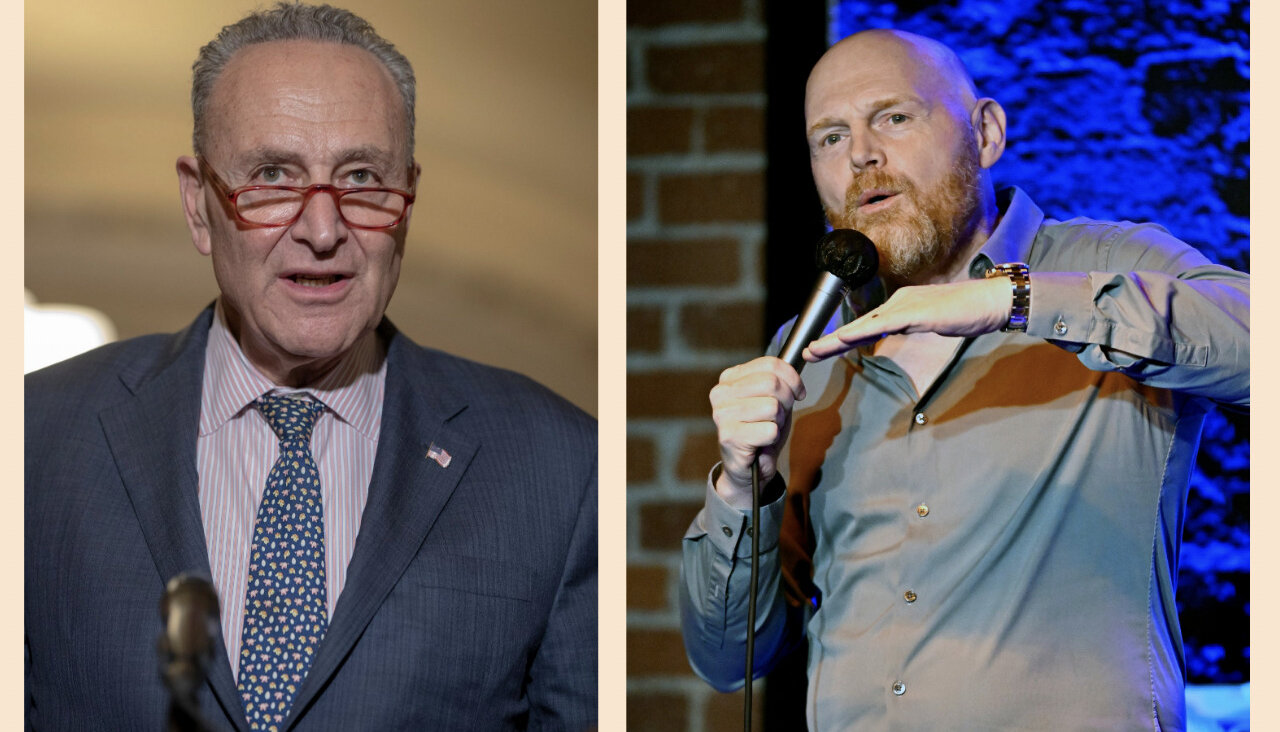 "Hamas used the Palestinian people as human shields," Schumer told <i>The New York Times</i>. Burr called it his favorite argument. "It’s like, well, you gotta work around that," he says in his new stand-up special.