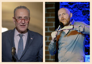 "Hamas used the Palestinian people as human shields," Schumer told The New York Times. Burr called it his favorite argument. "It’s like, well, you gotta work around that," he says in his new standup special.