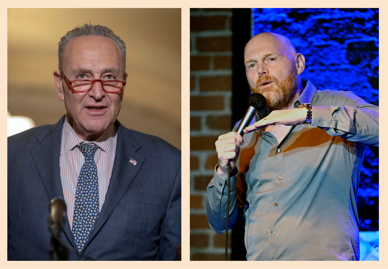 "Hamas used the Palestinian people as human shields," Schumer told <i>The New York Times</i>. Burr called it his favorite argument. "It’s like, well, you gotta work around that," he says in his new stand-up special.