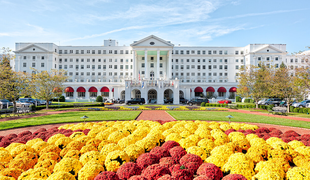 The Greenbrier resort in White Sulphur Springs, West Virginia.