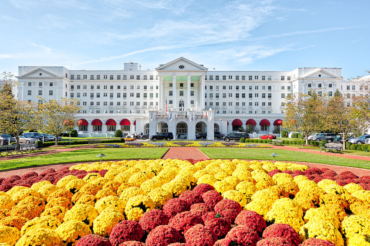 The Greenbrier resort in White Sulphur Springs, West Virginia.