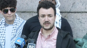 Immigration officers arrested Mahmoud Khalil, a pro-Palestinian activist at Columbia University.