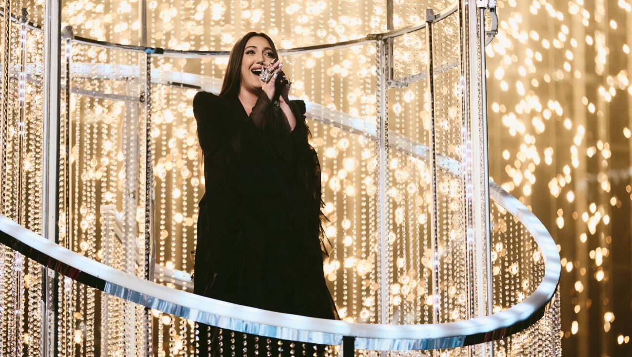 Yuval Raphael from Israel performed New Day Will Rise in the Grand Final of Eurovision 2025 in Basel, Switzerland. (©EBU/Alma Bengtsson)