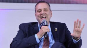 Israeli Culture Minister Miki Zohar speaks at the Jerusalem Post conference on May 19, 2025. (Marc Israel Sellem/The Jerusalem Post)
