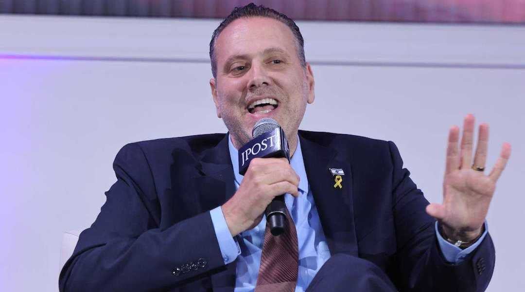 Israeli Culture Minister Miki Zohar speaks at the Jerusalem Post conference on May 19, 2025. (Marc Israel Sellem/The Jerusalem Post)