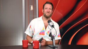 Dave Portnoy visits the Megyn Kelly show at SiriusXM Studios on May 01, 2025 in New York City. (Gary Gershoff/Getty Images)