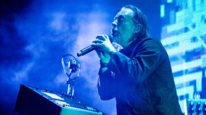 Thom Yorke performs at Sydney Opera House on Nov. 1, 2024 in Sydney, Australia. (Nina Franova/WireImage)