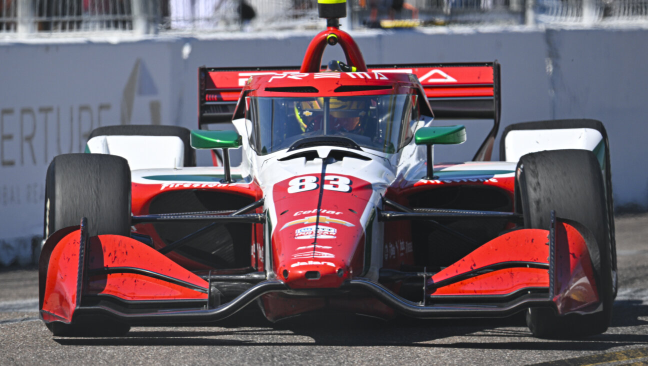 Robert Shwartzman's #83 Chevrolet earlier this year.