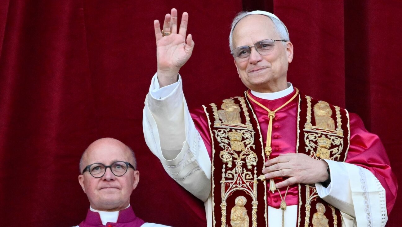 Pope Leo XIV addresses the world following his election. (Getty Images)
