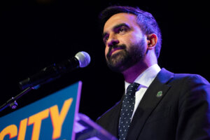 NYC mayoral candidate Zohran Mamdani on May 4. 